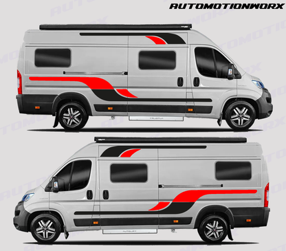 AutoMotionWorx | Universal Conventional Motorhome Graphics Kit