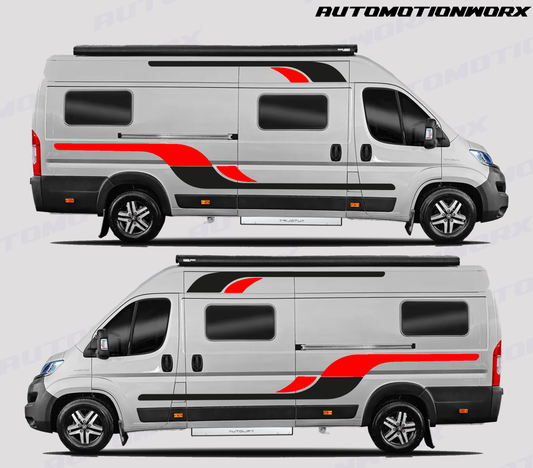 AutoMotionWorx | Universal Conventional Motorhome Graphics Kit