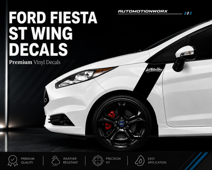 AutoMotionWorx | Ford Fiesta ST 2017-2021 Wing Decals