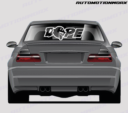 AutoMotionWorx | Dope Window Decal | High Quality Decals