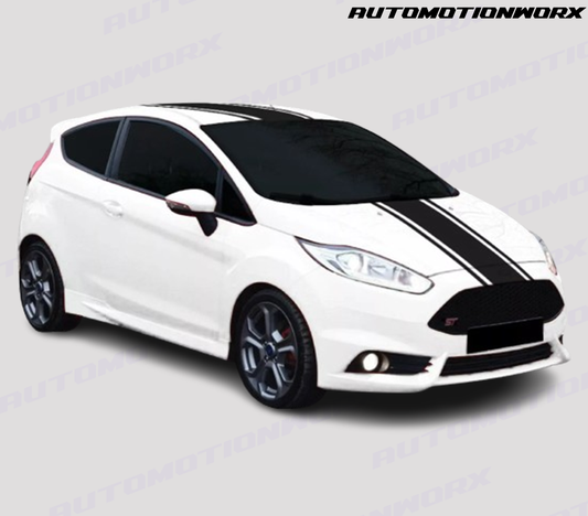 AutoMotionWorx | Ford Fiesta Bonnet/Roof/Rear Decal Kit | High Quality