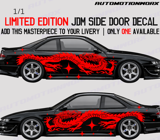 AutoMotionWorx | Limited Edition Drift/JDM Dragon Livery Addon Piece 1/1