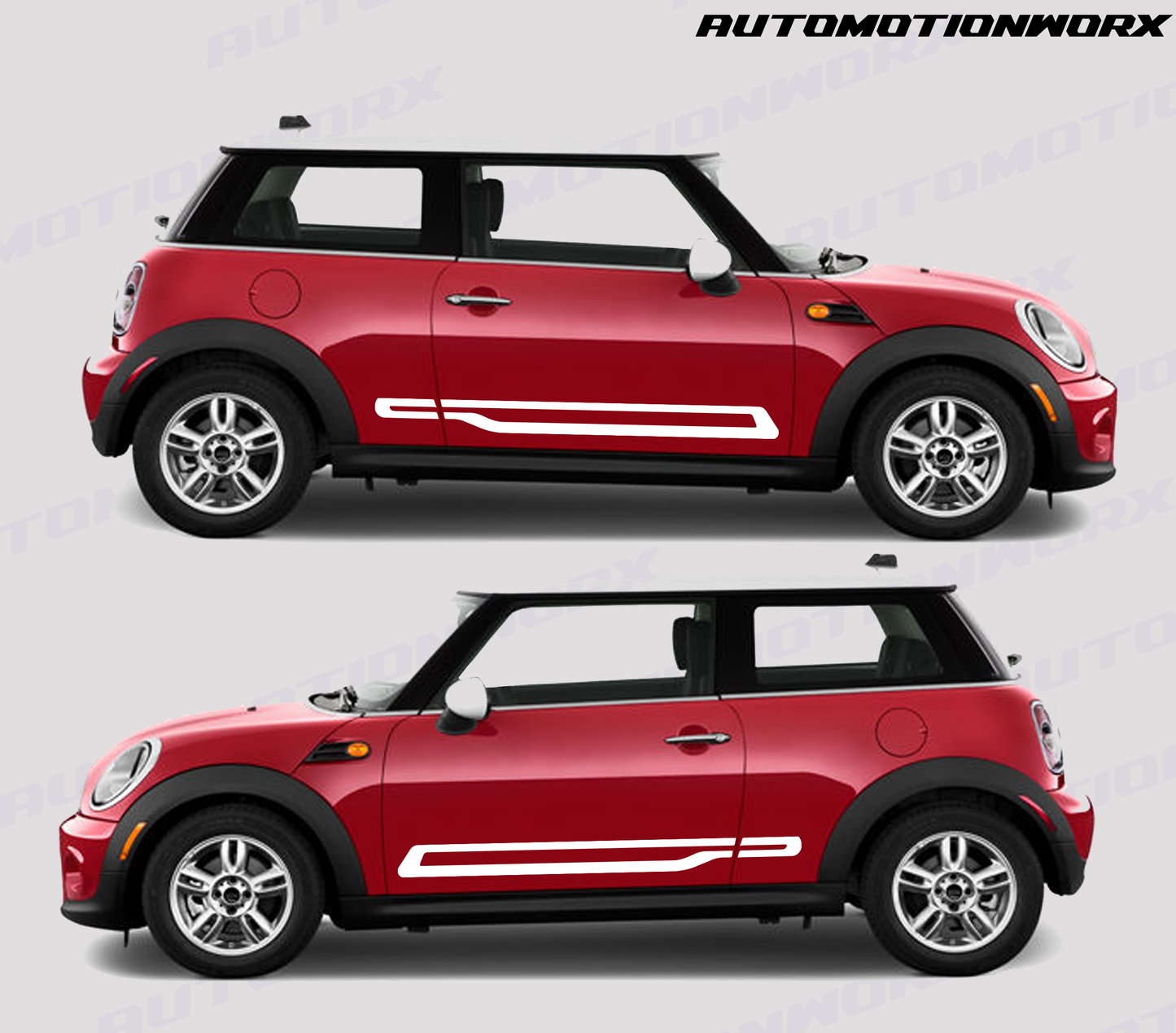 AutoMotionWorx | Mini Cooper F56/F57 Side Stripes