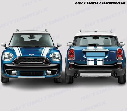 AutoMotionWorx | Mini Cooper Countryman Bonnet & Rear Boot Stripes
