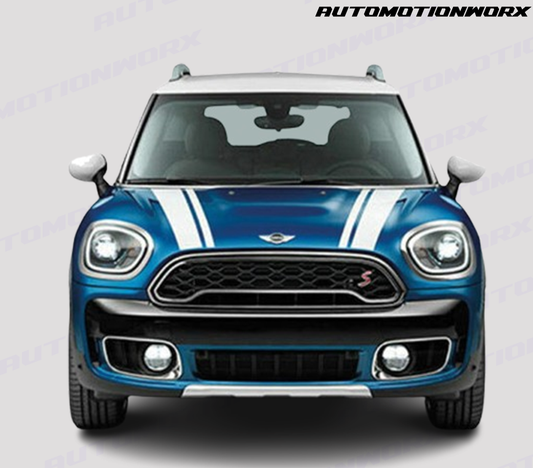 AutoMotionWorx | Mini Cooper Countryman Bonnet Stripes