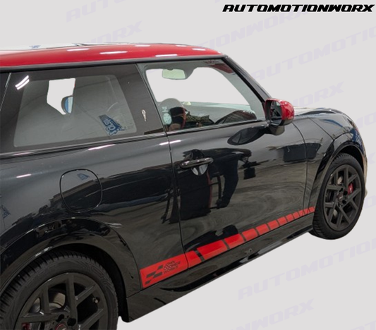 AutoMotionWorx | Mini Cooper JCW Side Stripes
