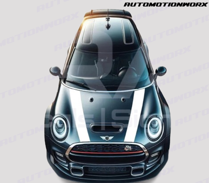 AutoMotionWorx | Mini Cooper Bonnet Stripes ''MB2'' | High Quality Decals