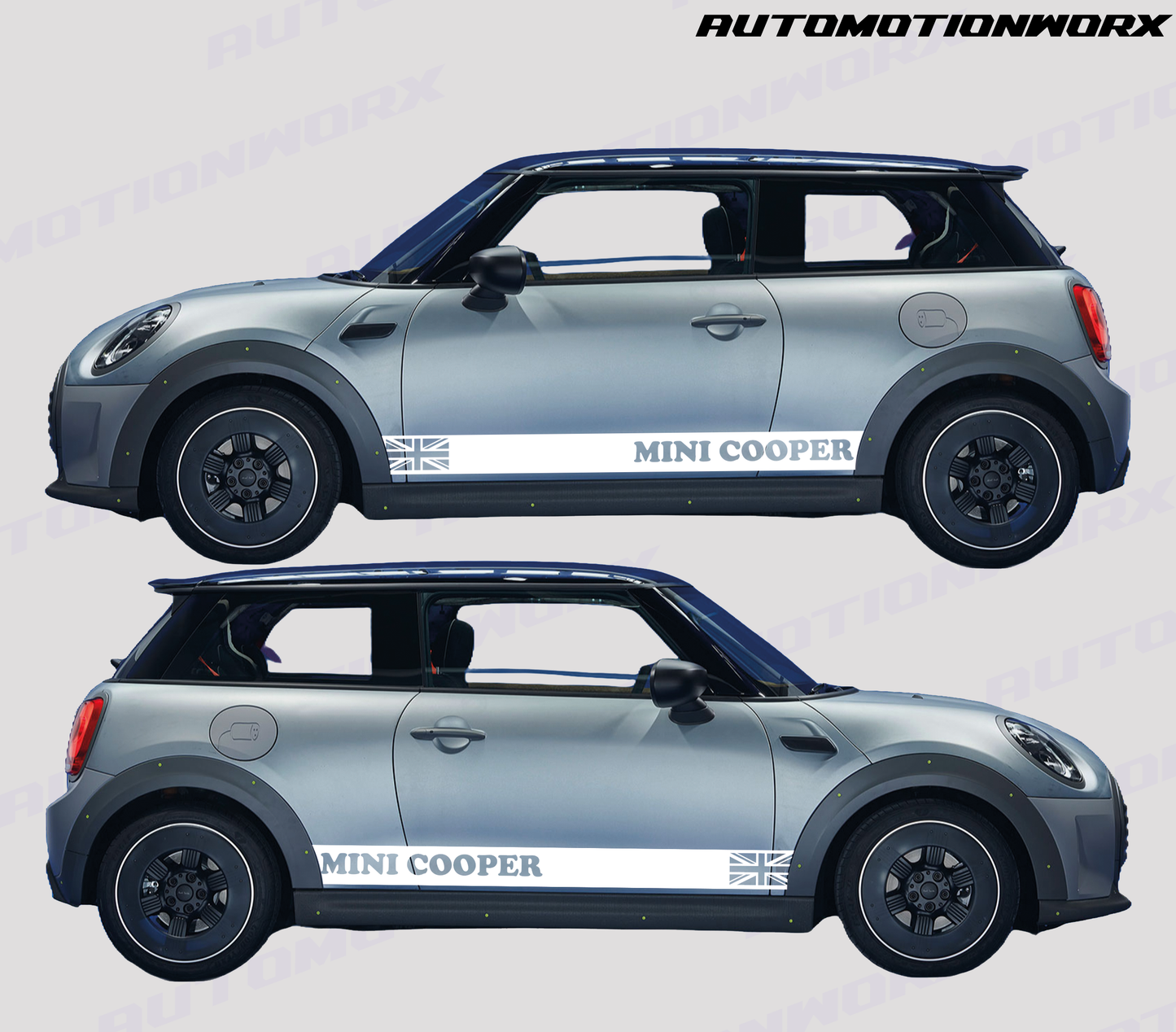 AutoMotionWorx | Mini Cooper x Union Jack Side Door Decals