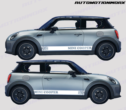 AutoMotionWorx | Mini Cooper x Union Jack Side Door Decals
