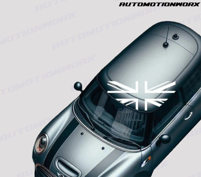 AutoMotionWorx | Mini Cooper Alt Union Jack Roof Decal