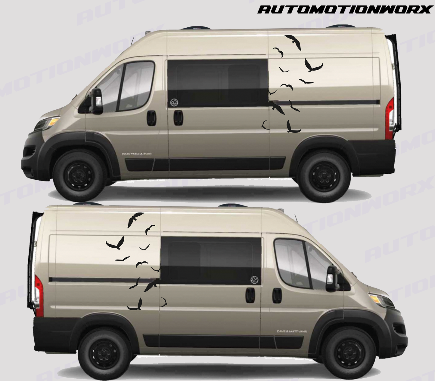 AutoMotionWorx | Bird Decal Universal Fitment For All Motorhome's & Campervan's