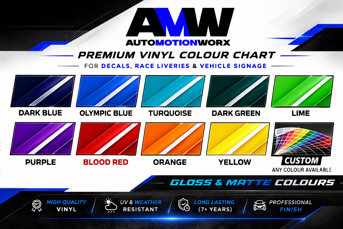 AutoMotionWorx | 2x Personalised Instagram Name Window Decals