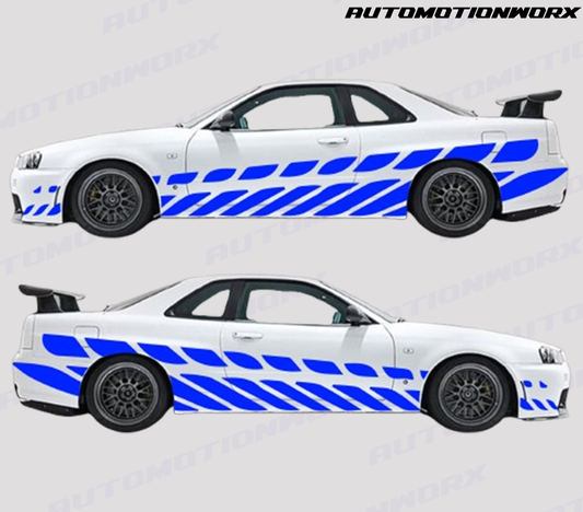 AutoMotionWorx | Nissan Skyline R34 Decal Kit