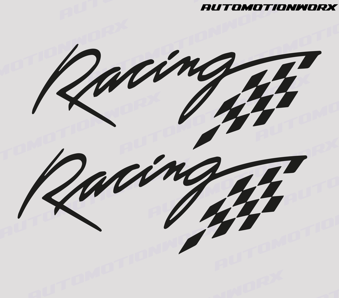 AutoMotionWorx | Racing Flag Decals