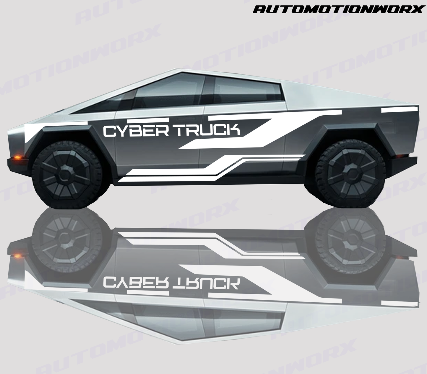 AutoMotionWorx | Tesla Cyber Truck Decal Kit