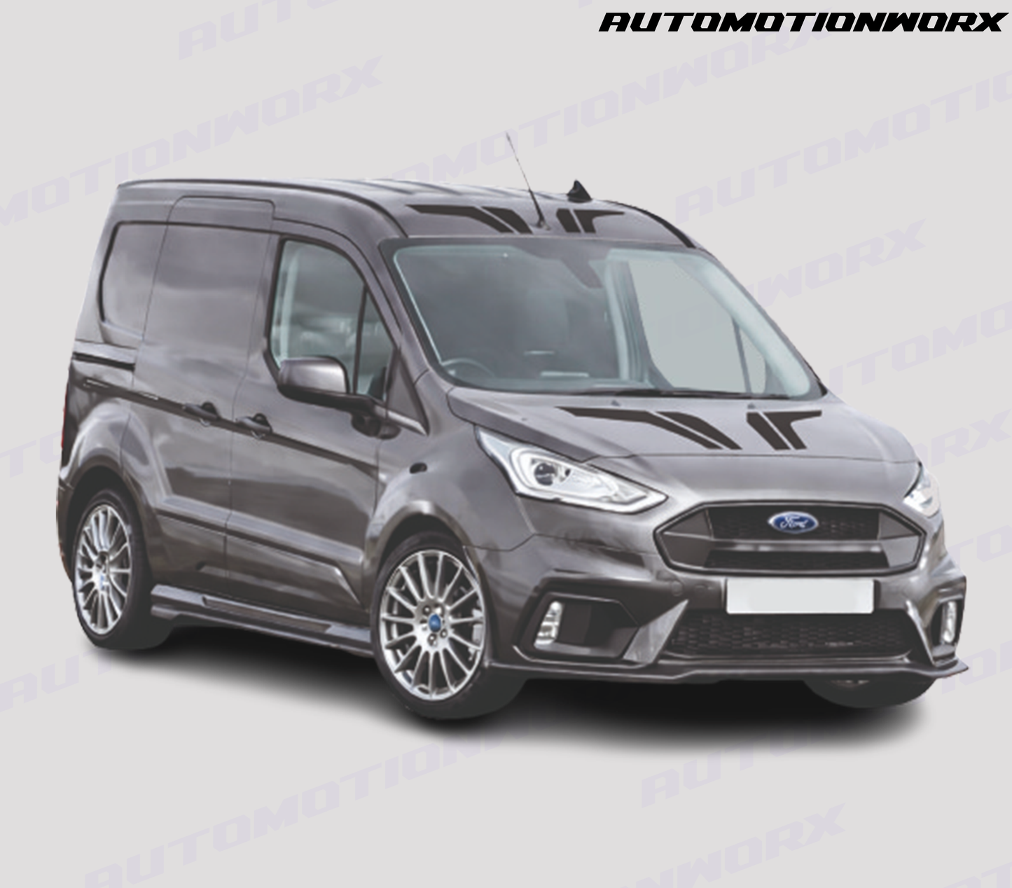 AutoMotionWorx | Ford Transit Connect MSRT Bonnet/Roof Decals