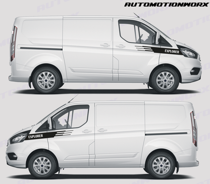 AutoMotionWorx | Universal Campervan ''Explorer'' Side Wing Decals
