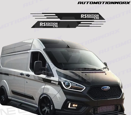 AutoMotionWorx | Ford Transit Custom RS Edition Wing Decals