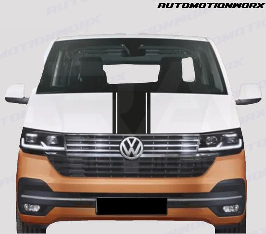 AutoMotionWorx | VW Transporter Bonnet Stripes | High Quality Decals