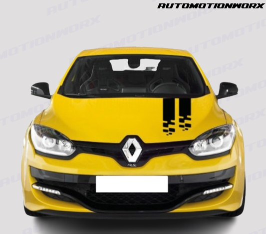 AutoMotionWorx | Universal Bonnet Stripes | High Quality Decals