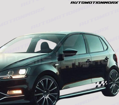 AutoMotionWorx | Volkswagen Polo Racing Side Stripes