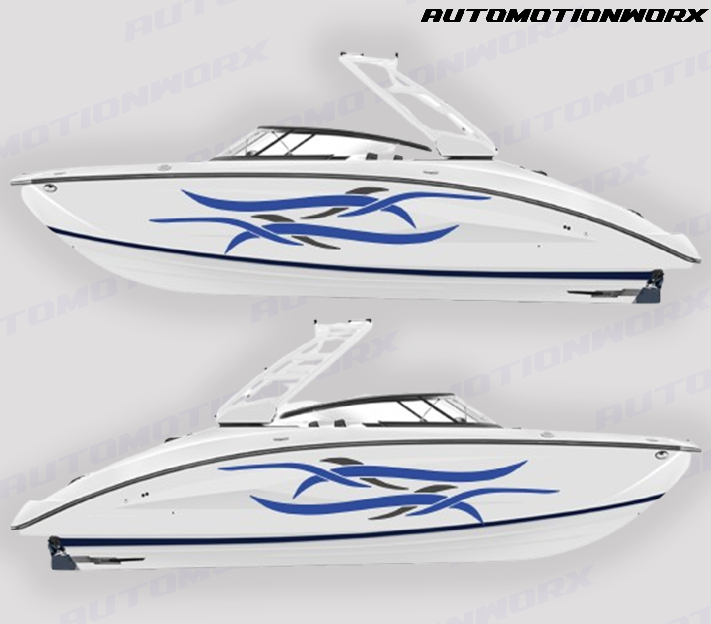 AutoMotionWorx | Waves 2.0 Speed Boat / Boat Side Decal