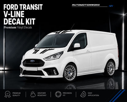 AutoMotionWorx | Ford Transit Connect MSRT Bonnet/Roof Decals