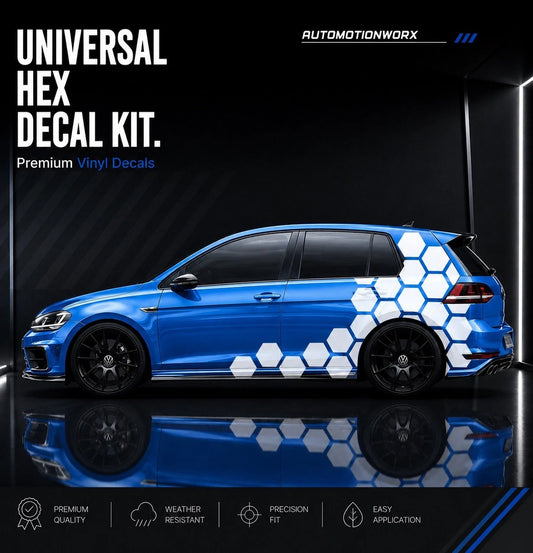 AutoMotionWorx | Universal Hex/Honey Comb Decal Kit