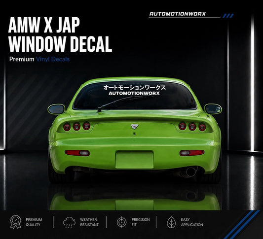 AutoMotionWorx | AMW X JAP Decal | 15cm