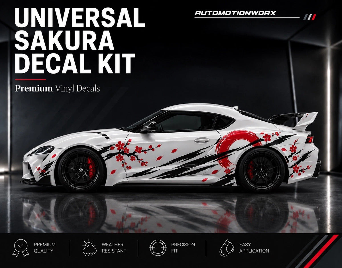 AutoMotionWorx | Universal Sakura Decal Kit