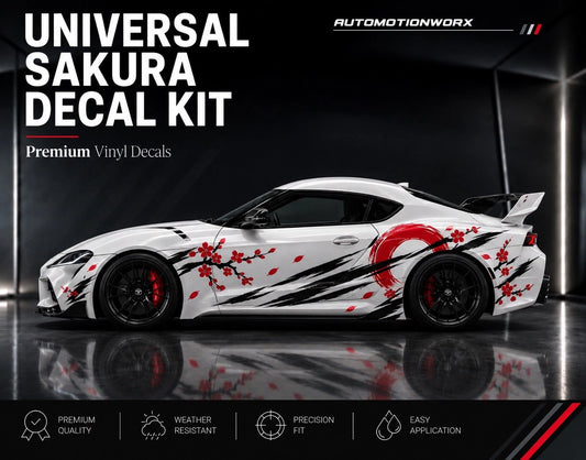 AutoMotionWorx | Universal Sakura Decal Kit