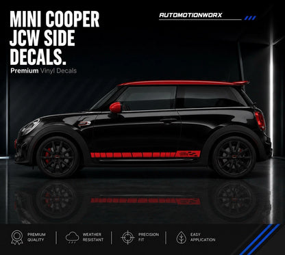 AutoMotionWorx | Mini Cooper JCW Side Stripes