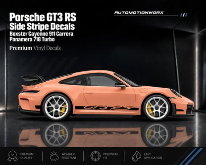 AutoMotionWorx | Porsche GT3 RS Side Stripe Decals