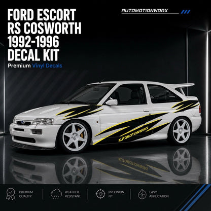 AutoMotionWorx | Ford Escort RS Cosworth 1992-1996 Graphics Kit