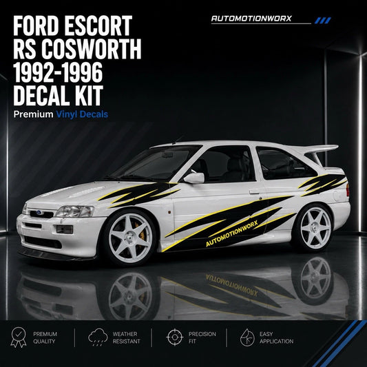 AutoMotionWorx | Ford Escort RS Cosworth 1992-1996 Graphics Kit
