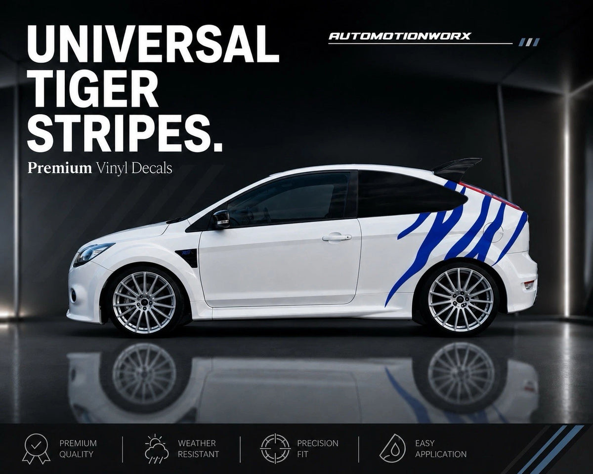 AutoMotionWorx | Universal Tiger Stripe Decal Kit