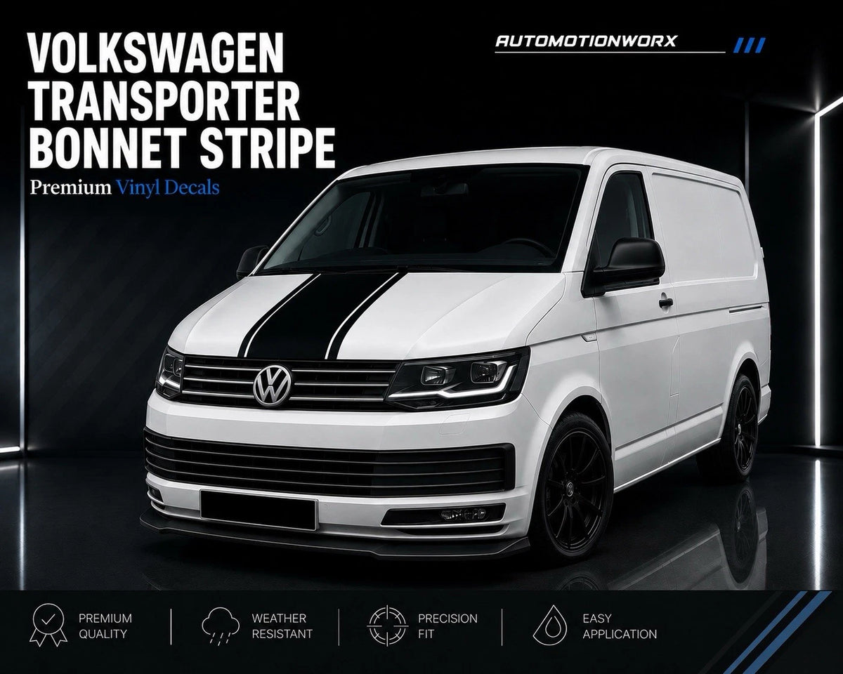 AutoMotionWorx | VW Transporter Bonnet Stripes