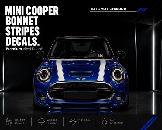 AutoMotionWorx | Mini Cooper Bonnet Stripes ''MB2''