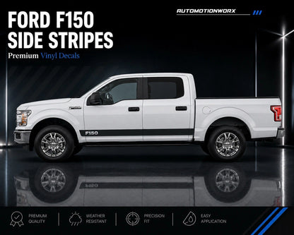 AutoMotionWorx | Ford F150 Side Stripes Decals