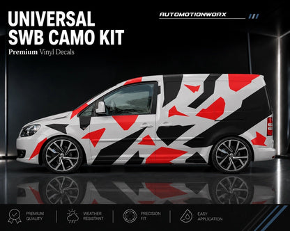 AutoMotionWorx | Universal Camo Kit For SWB Vans