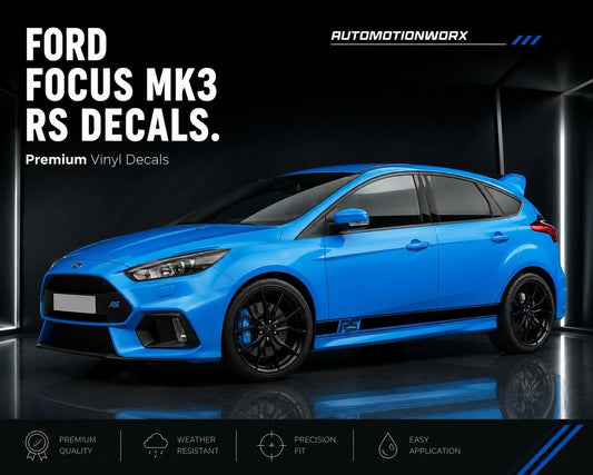AutoMotionWorx | Ford Focus RS MK3 Side Stripes