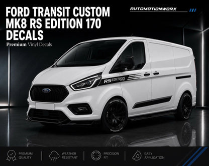 AutoMotionWorx | Ford Transit Custom RS Edition Wing Decals
