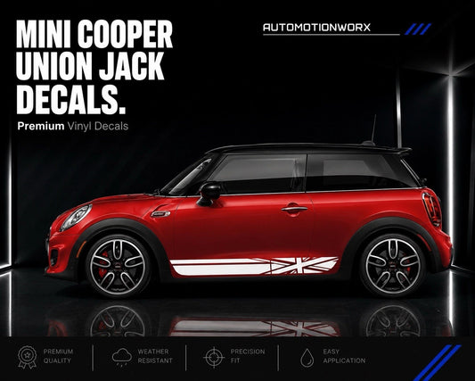 AutoMotionWorx | Mini Cooper Countryman Union Jack Side Stripes