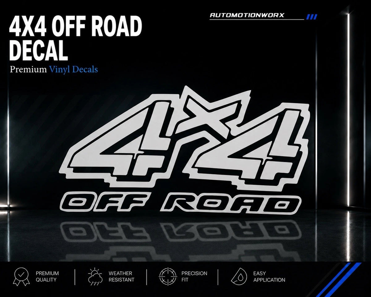 AutoMotionWorx | 4x4 Off Road Universal Decal