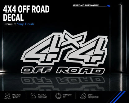 AutoMotionWorx | 4x4 Off Road Universal Decal