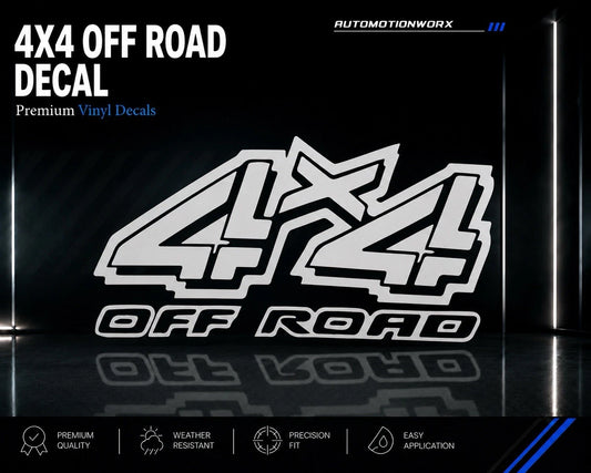 AutoMotionWorx | 4x4 Off Road Universal Decal