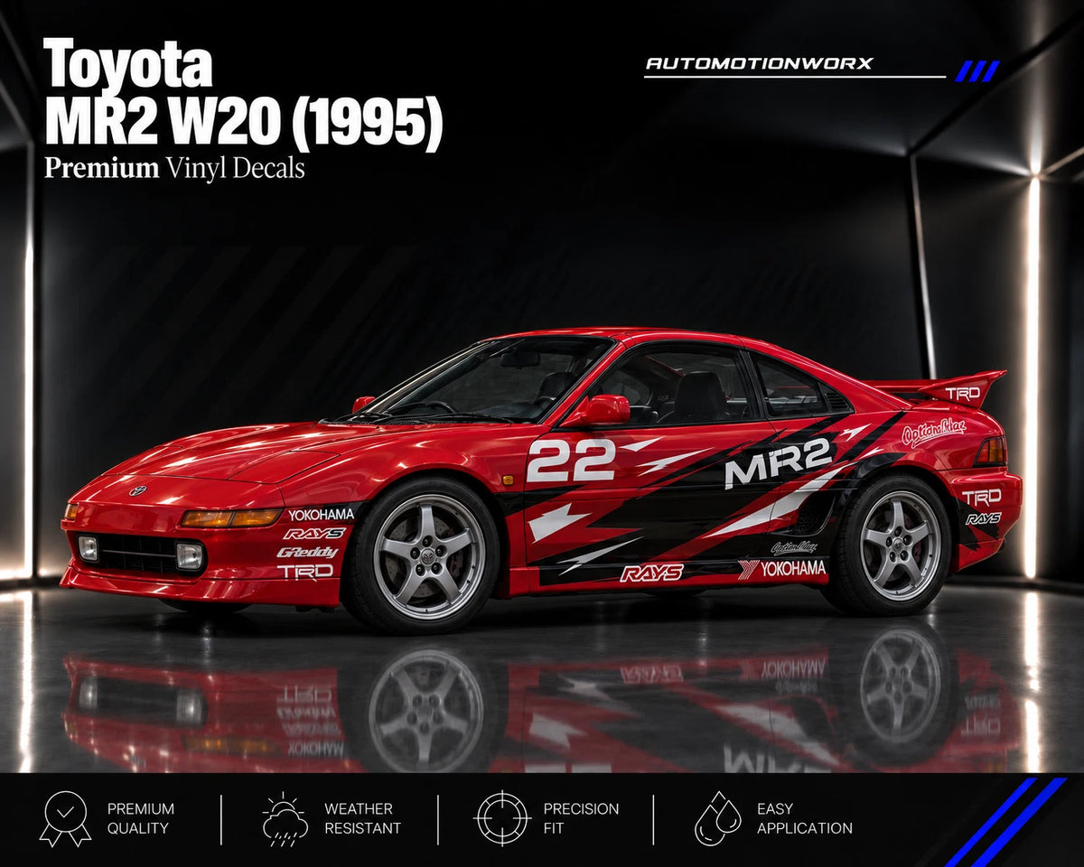 AutoMotionWorx | Toyota MR2 W20 Livery Kit