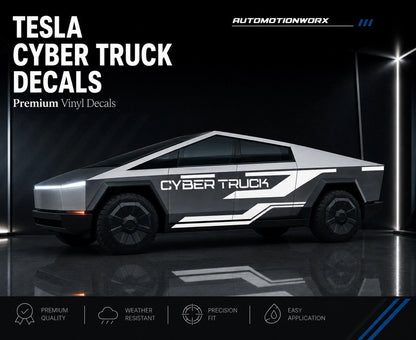 AutoMotionWorx | Tesla Cyber Truck Decal Kit