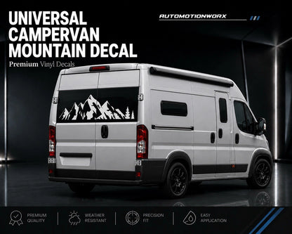 AutoMotionWorx | Campervan/Motorhome Mountain Decal