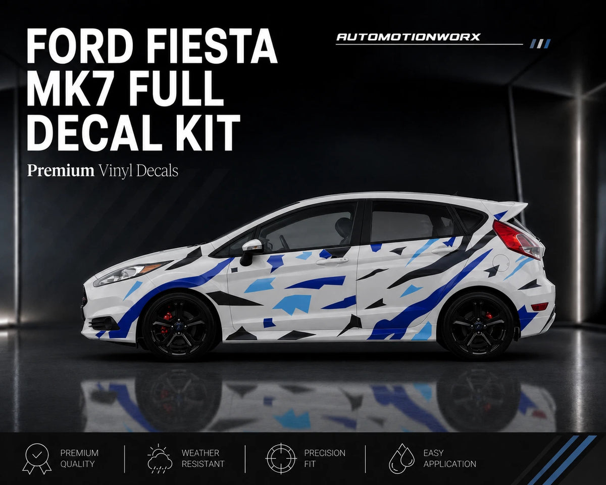 AutoMotionWorx | Ford Fiesta MK7 Tiger Stripe Kit | Left & Right Side